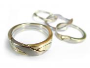 Haremsring Gelbgold/Weissgold Haremsring Gelbgold/Weissgold