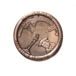 Gedenkprägung (Brakteat) "1525 freiheyt 2025 menschlickeit" (Dm.35 mm)